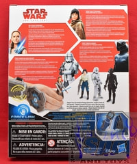Force Link Last Jedi Battle on Crait Figure 4-Pack (Rey, Rose, First Order Walker Driver & Gunner)