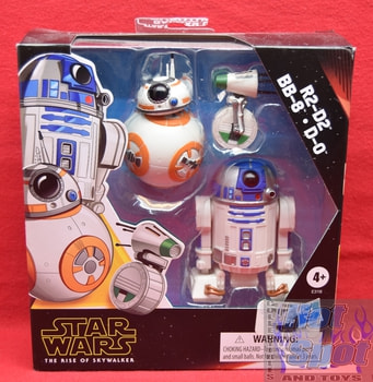 Galaxy of Adventures Rise of Skywalker R2-D2, BB-8 & D-O Droid Figure 3-Pack