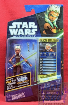 The Clone Wars Ahsoka Figure CW44 RARE