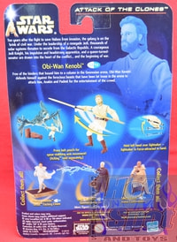 Attack of the Clones Obi-Wan Kenobi Acklay Battle Figure