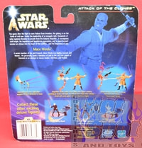 Attack of the Clones Mace Windu w/ Blast-Apart Battle Droid Figure 2 Pack