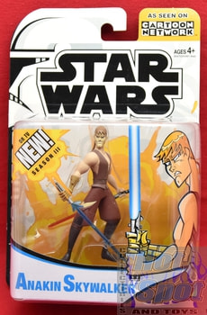 CN Clone Wars Animated Anakin Skywalker S3 Figure