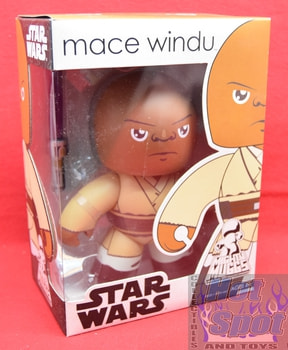 Mighty Muggs Mace Windu Figure