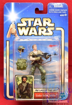 Return of the Jedi Endor Rebel Soldier Light Hair Figure