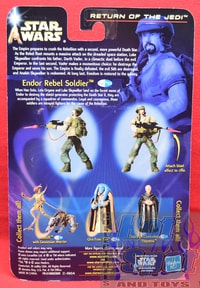 Return of the Jedi Endor Rebel Soldier Light Hair Figure