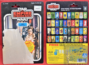 Leia Hoth Kenner Card Backer