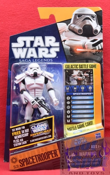 The Clone Wars Saga Legends Spacetrooper Figure SL31