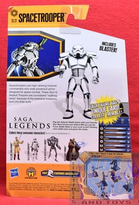 The Clone Wars Saga Legends Spacetrooper Figure SL31