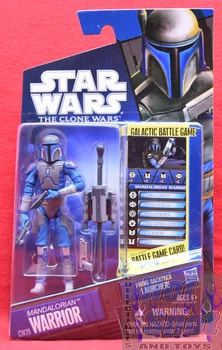 The Clone Wars Mandalorian Warrior Figure CW29