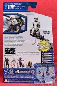 The Clone Wars Clone Trooper Hevy (Training) Figure CW41