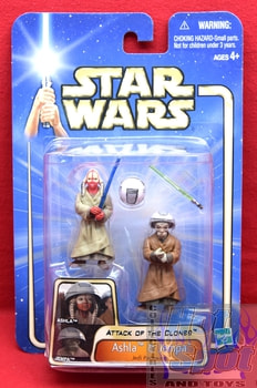 Attack of the Clones Ashla & Jempa Jedi Padawans Figure 2 Pack