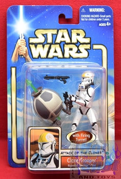 Attack of the Clones Clone Trooper Gunship Pilot Figure