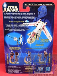 Attack of the Clones Clone Trooper Gunship Pilot Figure
