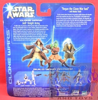 Clone Wars Jedi Knight Army Figure 3 Pack