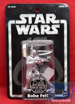 Silver Series 2003 SDCC Exclusive Boba Fett Figure