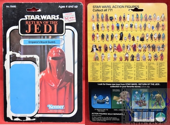 Emperor's Royal Guard Kenner Card Backer