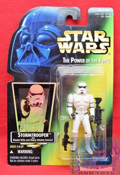 Green Card Stormtrooper Figure