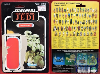 Stormtrooper Kenner Card Backer