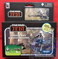 Vintage Collection Speeder Bike & Scout Trooper Figure Pack