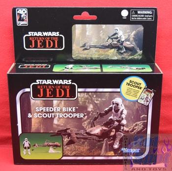 Vintage Collection Speeder Bike & Scout Trooper Figure Pack