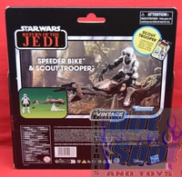 Vintage Collection Speeder Bike & Scout Trooper Figure Pack