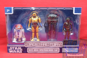 Disney Parks Exclusive Droid Factory Obi-Wan Kenobi 4 Pack