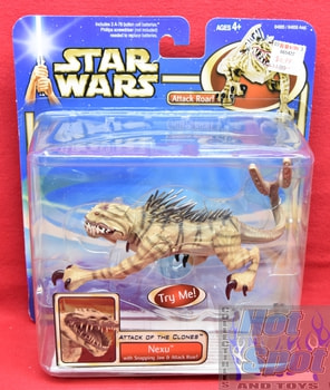 Attack of the Clones Nexu Attack Roar Figure