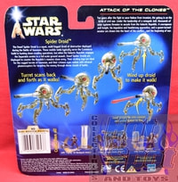 Attack of the Clones Spider Droid Figure