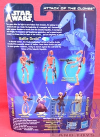 Attack of the Clones Battle Droid Red Variant Arena Figure