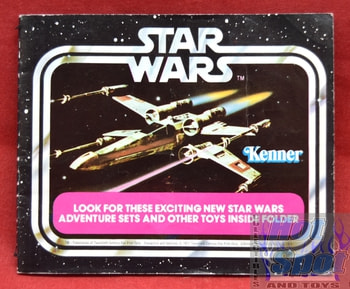 Vintage Kenner X-Wing Booklet Catalog Insert - Pink Variant