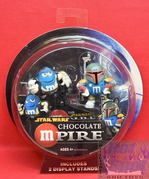 Chocolate Mpire M&M's Boba Fett & Han Solo Figure 2-Pack