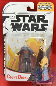 CN Clone Wars Animated Count Dooku Figure