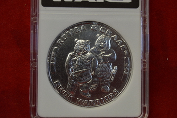 30th Anniversary Silver Romba Graak Coin Slabbed