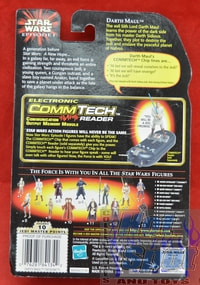 EP 1 CommTech Darth Maul Tatooine Cloaked Figure