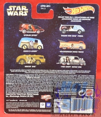 Hot Wheels Star Wars 1985 Chevy Astro Van Car