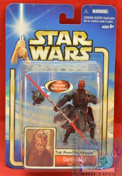 The Phantom Menace Darth Maul Sith Training Figure