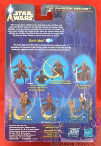 The Phantom Menace Darth Maul Sith Training Figure