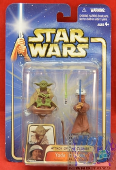 Atack of the Clones Yoda and Chian Padawan Training Figure 2 Pack