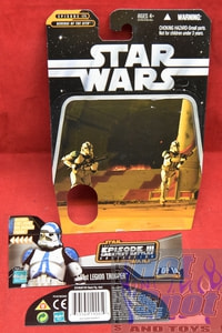 ROTS 501st Legion Trooper #1 of 14 Card Backer