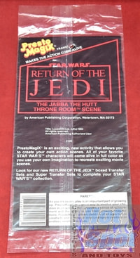 Presto Magix ROTJ Return of the Jedi Jabba the Hut Throne Room Transfers