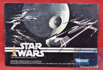 Vintage Kenner Original Star Wars X-Wing Catalog Booklet