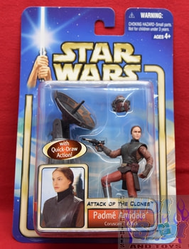 Attack of the Clones Padme Amidala Coruscant Attack Figure