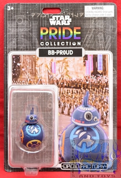 Disney Parks Exclusive Pride Collection BB-PR0UD Droid Figure