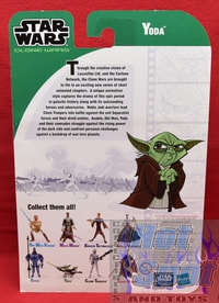 CN Clone Wars Animated Yoda Figure