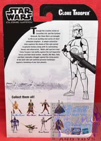CN Clone Wars Animated Clone Trooper White