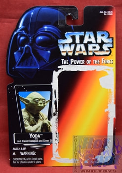 POTF Yoda Card Backer