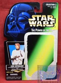 POTF Luke Skywalker Stormtrooper Disguise Card Backer
