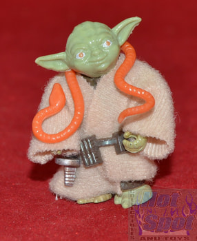 Yoda figure with Orange Snake