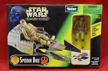 1997 Expanded Universe Speeder Bike w/Rebel Pilot