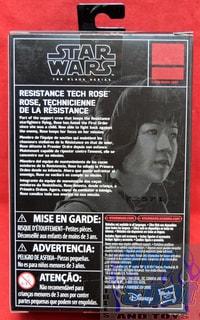 Resistance Tech Rose 3.75 Black Series Figure
